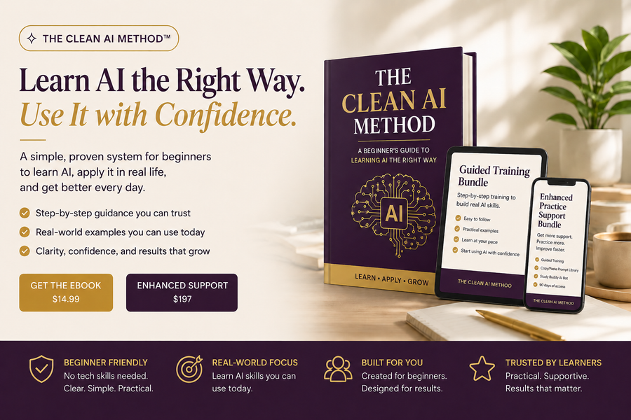 The CLEAN AI Method digital products